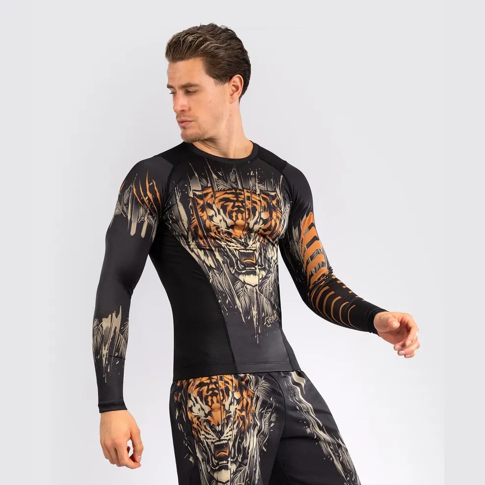 Tiger Men’s Long Sleeve Rashguard