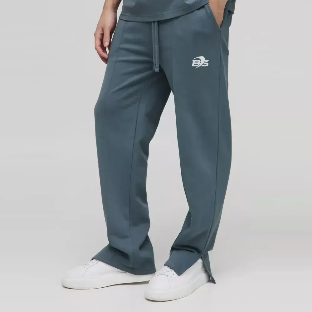 Relaxed Edizione Heavyweight Pintuck Split Hem Joggers